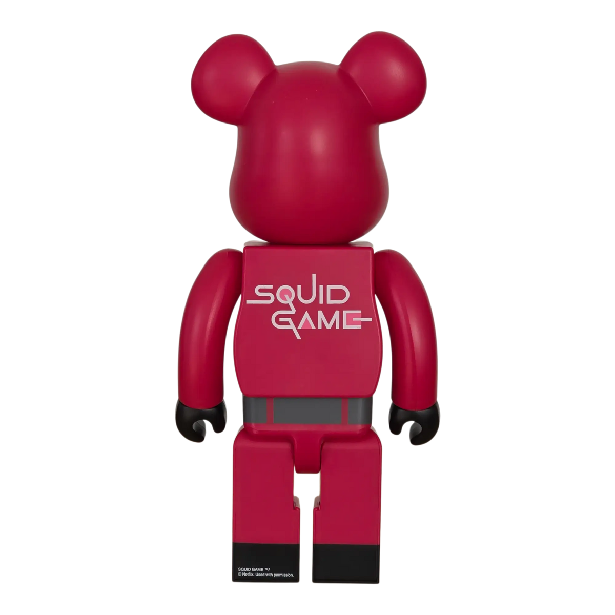 Bearbrick Squid Game Guard "Circle" 100%+400% Rückseite