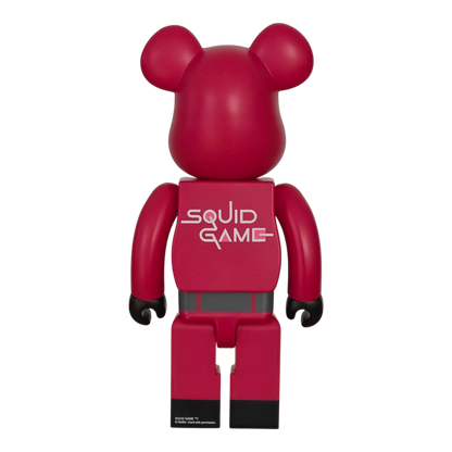 Bearbrick Squid Game Guard "Circle" 100%+400% Rückseite