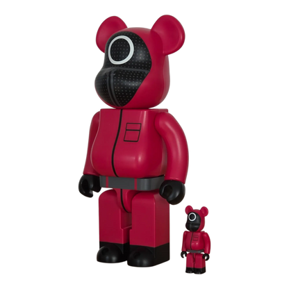 Bearbrick Squid Game Guard "Circle" 100%+400% schräg