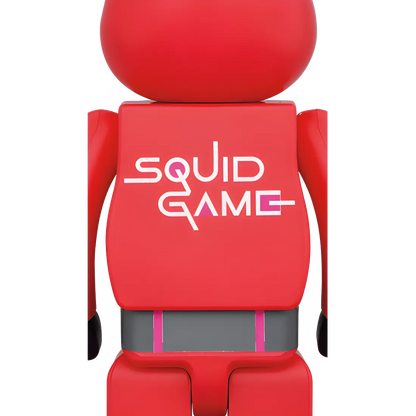 Bearbrick Squid Game Guard "Triangle" 100%+400% Herstellerbild 3