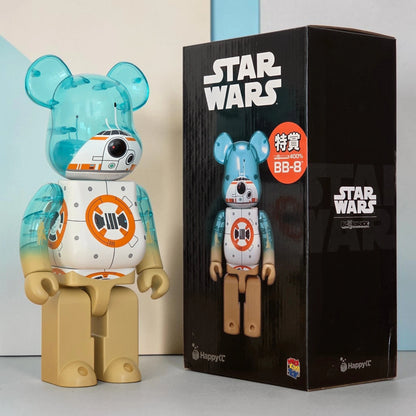 Bearbrick Star Wars SP BB-8 400% mit Verpackung