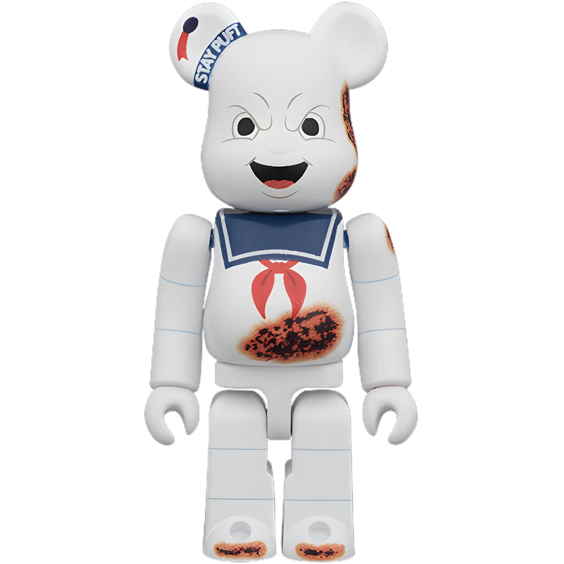Bearbrick Stay Puft Marshmallow Man "Angry Face" & No Ghost [Ghostbusters] 2er-Set 100% Herstellerbild 2