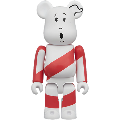 Bearbrick Stay Puft Marshmallow Man "Angry Face" & No Ghost [Ghostbusters] 2er-Set 100% Herstellerbild 4