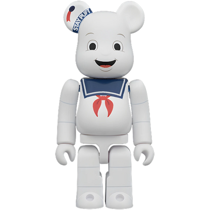 Bearbrick Stay Puft Marshmallow Man & Slimer [Ghostbusters] 2er-Set 100% Herstellerbild 2