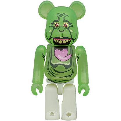 Bearbrick Stay Puft Marshmallow Man & Slimer [Ghostbusters] 2er-Set 100% Herstellerbild 4