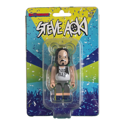 Bearbrick Steve Aoki 100% Verpackung Vorderseite