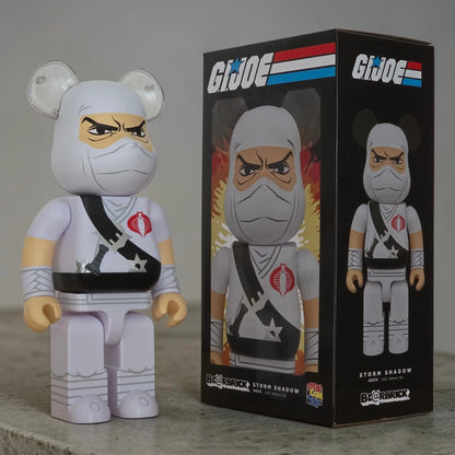 Bearbrick Storm Shadow [G.I. Joe] 400% mit Verpackung
