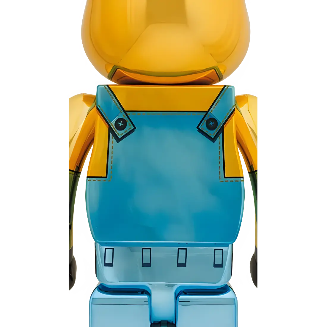Bearbrick Stuart Chrome Version [Minions - The Rise of Gru] 1000% Herstellerbild 2