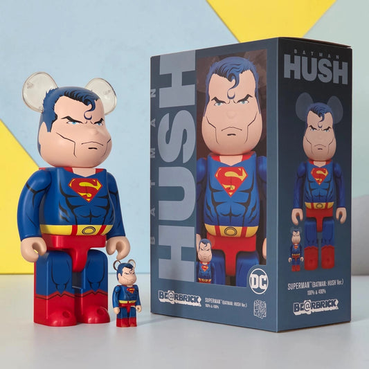 Bearbrick Superman [Batman: Hush Version] 100%+400% mit Verpackung