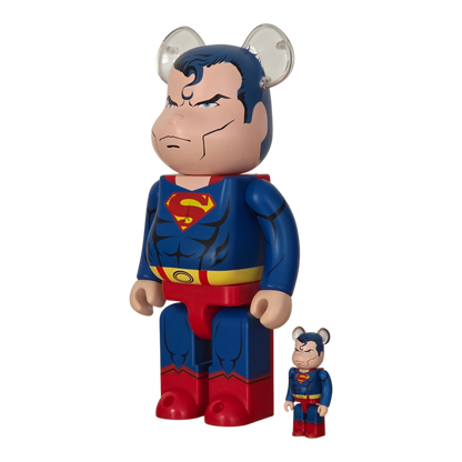 Bearbrick Superman [Batman: Hush Version] 100%+400% schräg