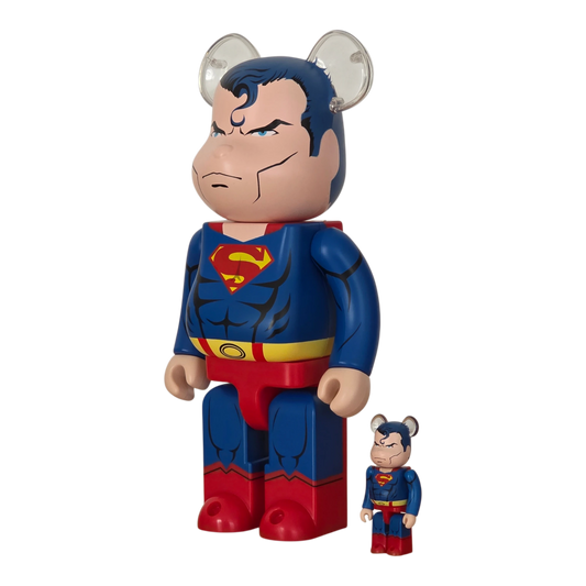 Bearbrick Superman [Batman: Hush Version] 100%+400% schräg