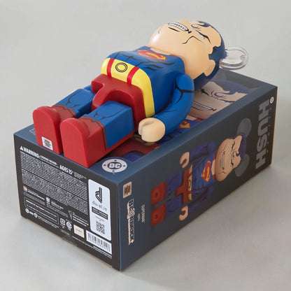 Bearbrick Superman [Batman: Hush Version] 400% Echtheitsmerkmale