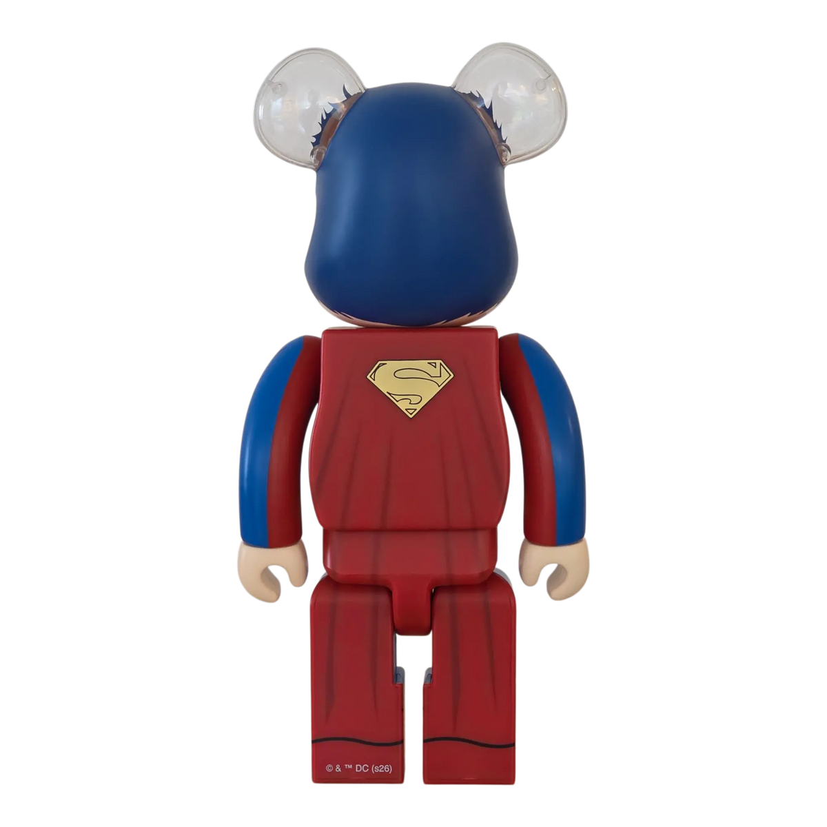 Bearbrick Superman [Batman: Hush Version] 400% Rückseite
