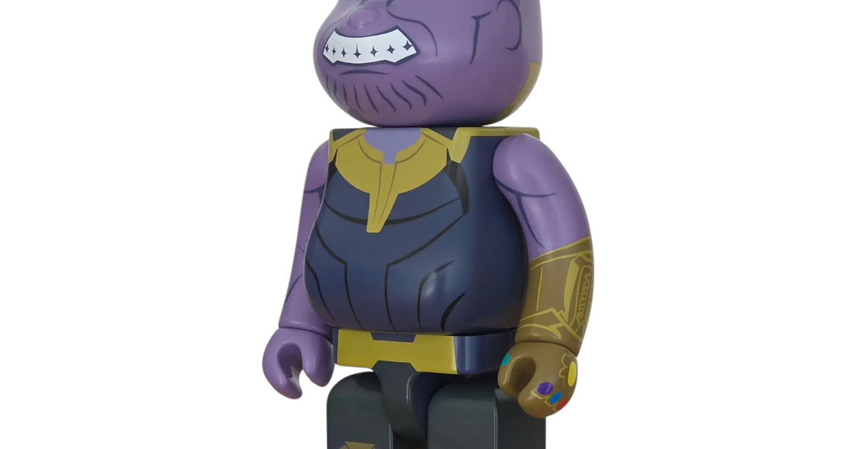 BE@RBRICK Thanos [The Infinity Saga] 400% | MyBearBrick.de
