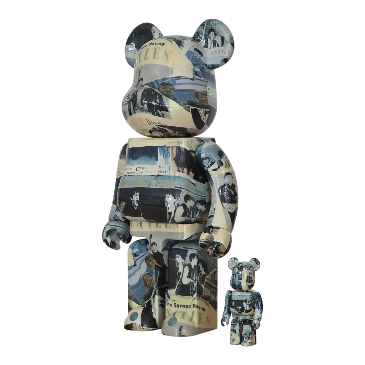 Bearbrick The Beatles "Anthology" 100%+400% schräg