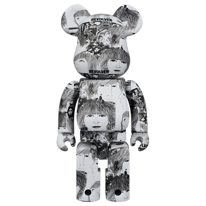 Bearbrick The Beatles "Revolver" 100%+400% Herstellerbild 3