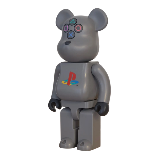 Bearbrick The First PlayStation 400% schräg