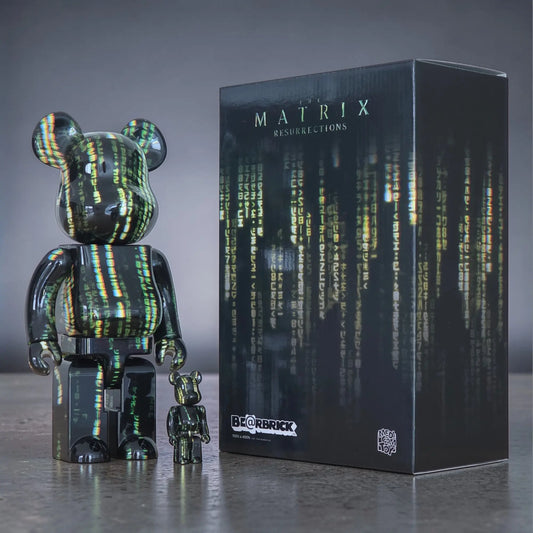 Bearbrick The Matrix Resurrections 100%+400% mit Verpackung