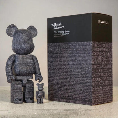 Bearbrick The Rosetta Stone [The British Museum] 100%+400% mit Verpackung