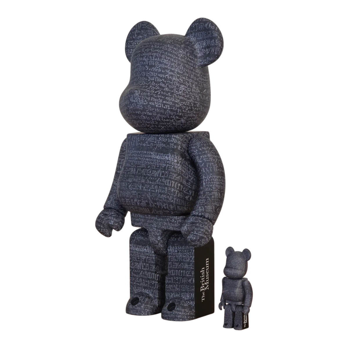 Bearbrick The Rosetta Stone [The British Museum] 100%+400% schräg