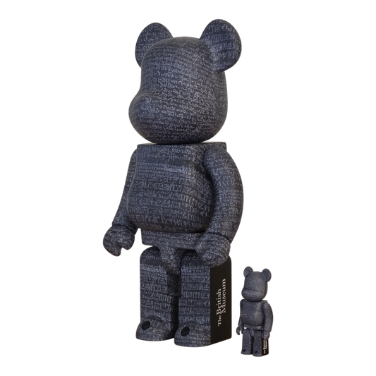 Bearbrick The Rosetta Stone [The British Museum] 100%+400% schräg