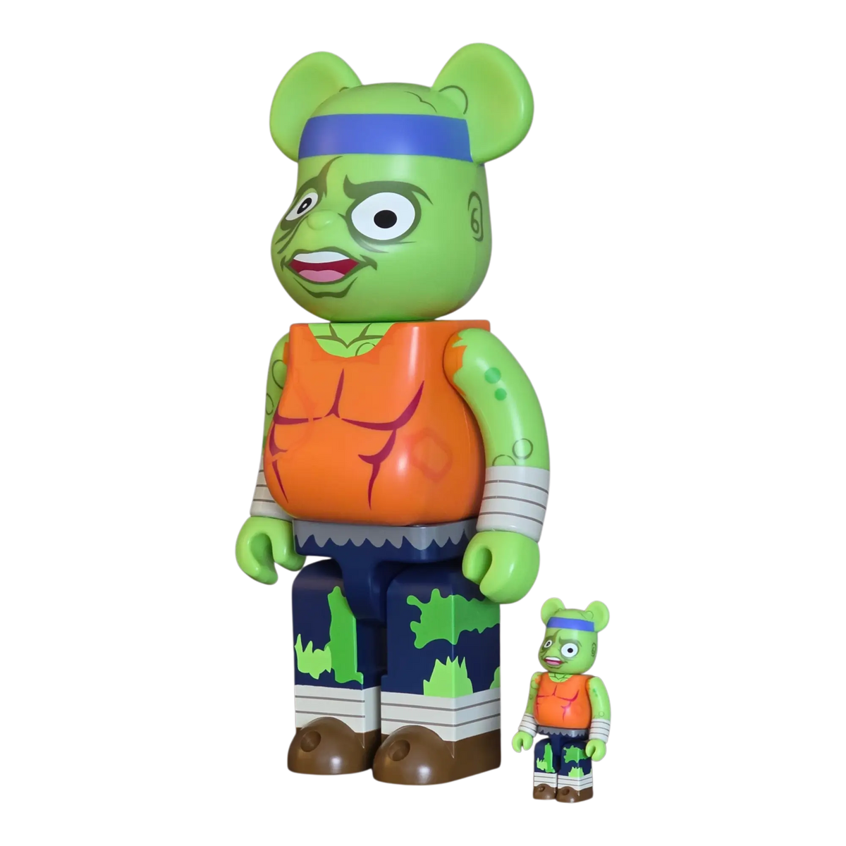 Bearbrick The Toxic Crusaders 100%+400% schräg