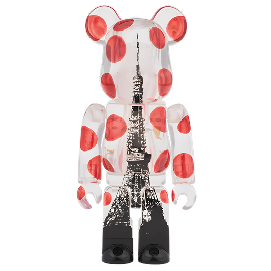 Bearbrick Tokyo Tower + Eiffel Tower 2er-Set 100% Herstellerbild 2