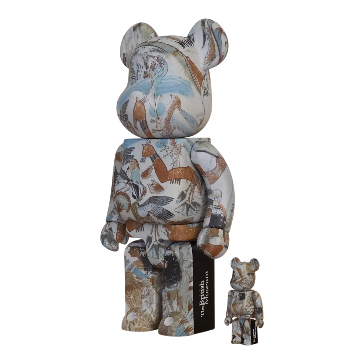 Bearbrick Tomb-Painting of Nebamun [The British Museum] 100%+400% schräg