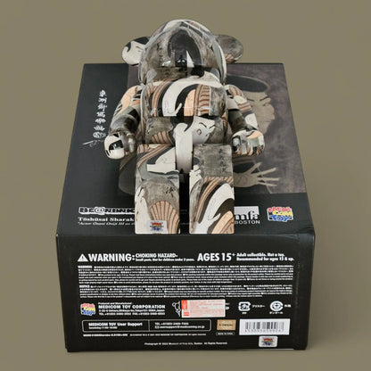Bearbrick Toshusai Sharaku "Actor Otani Oniji III as the Footman (Yakko) Edohei" 100%+400% Echtheitsmerkmale