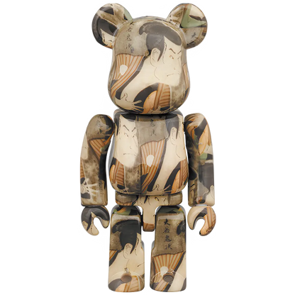 Bearbrick Toshusai Sharaku "Actor Otani Oniji III as the Footman (Yakko) Edohei" 100%+400% Herstellerbild 2