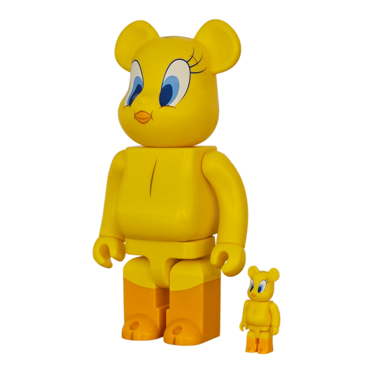 Bearbrick Tweety [Loony Tunes] 100%+400% schräg