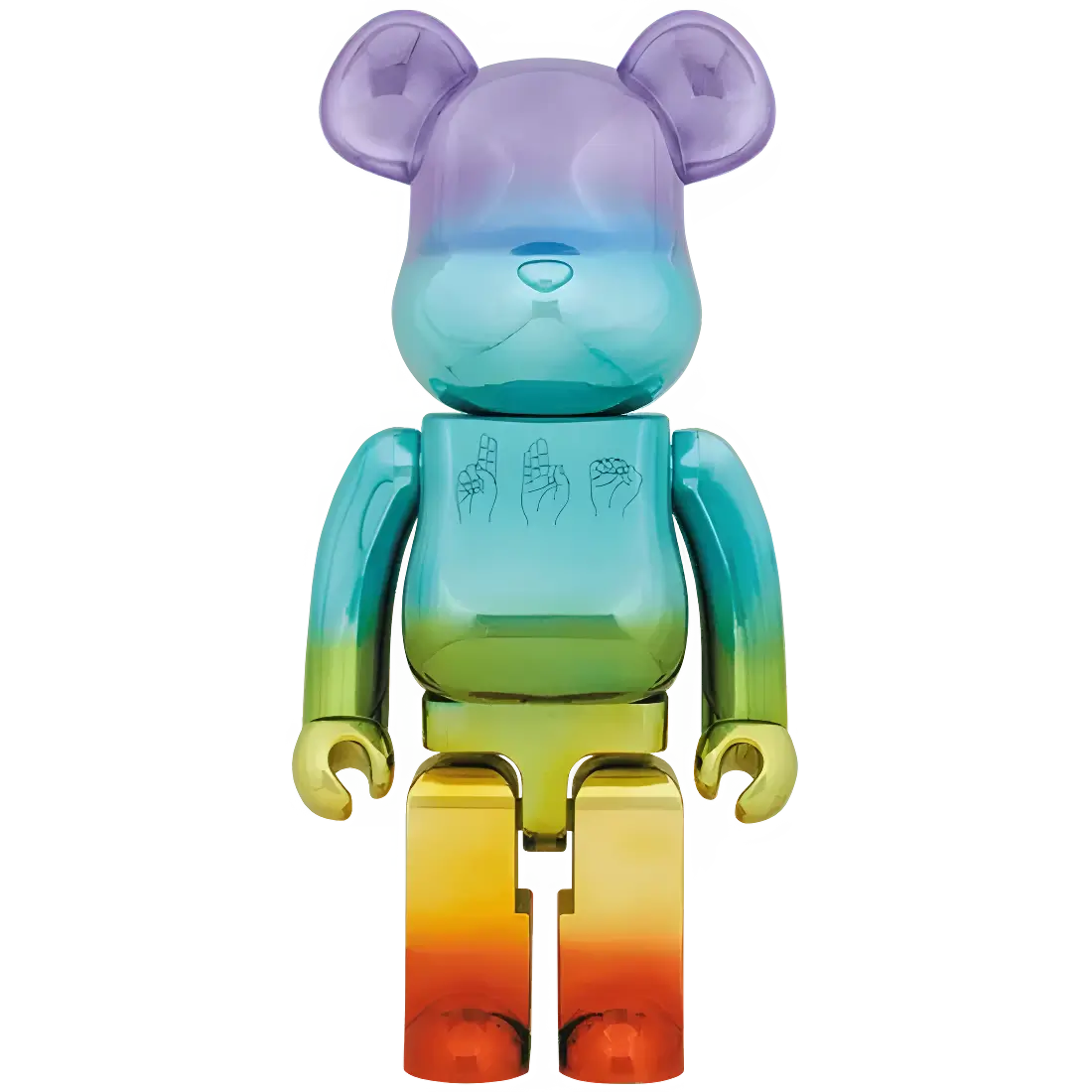 Bearbrick U.F.O. Alan Smithee Film 1000% Herstellerbild 1