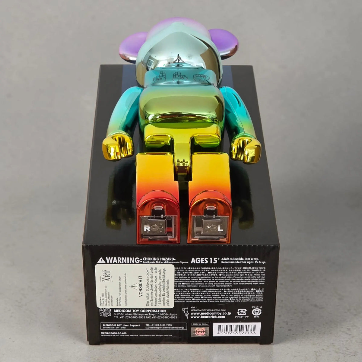 Bearbrick U.F.O. Alan Smithee Film 400% Echtheitsmerkmale