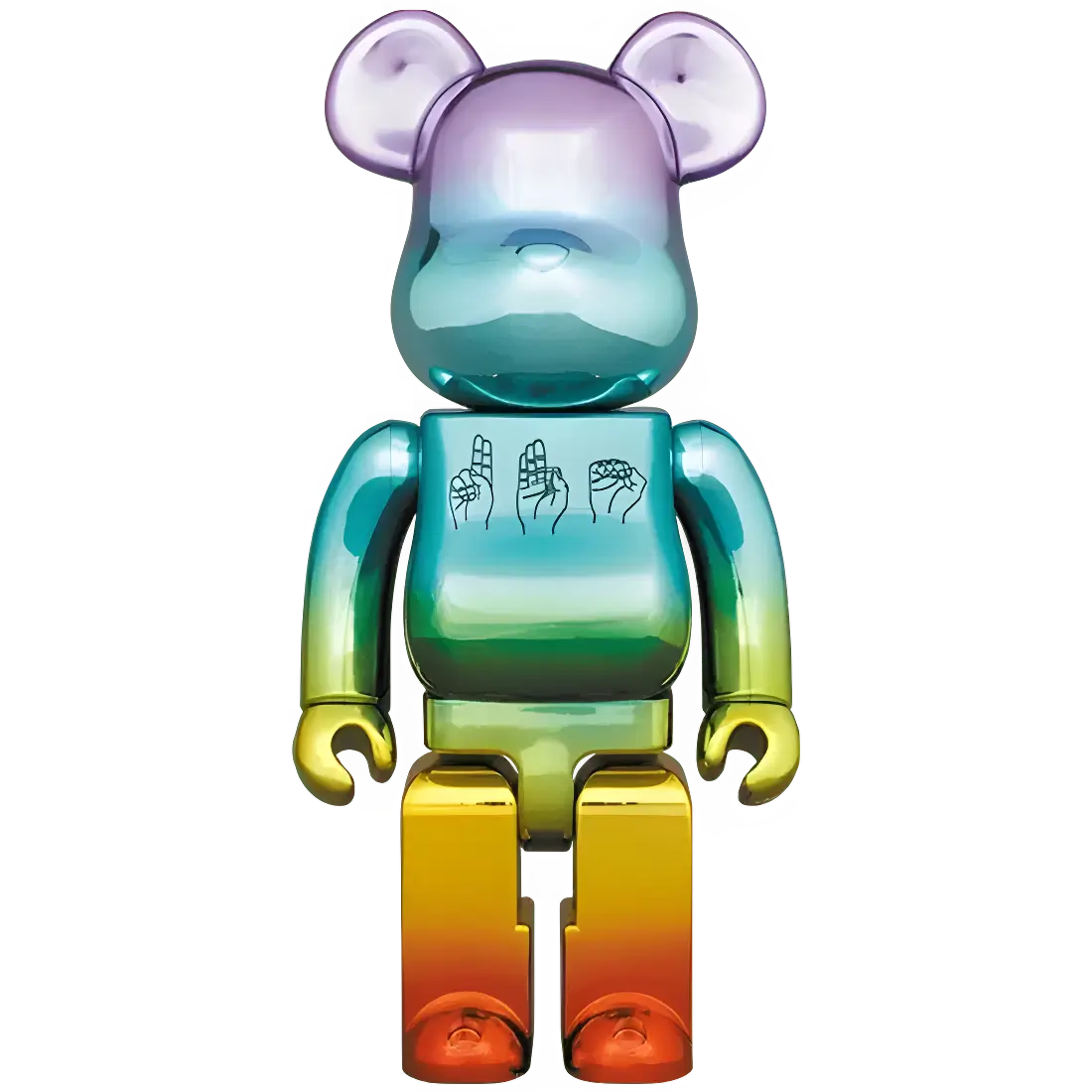 Bearbrick U.F.O. Alan Smithee Film 400% Herstellerbild 1