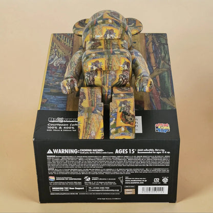 Bearbrick Vincent van Gogh "Courtesan after Eisen" [Van Gogh Museum] 100%+400% Echtheitsmerkmale