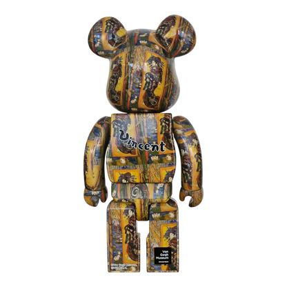 Bearbrick Vincent van Gogh "Courtesan after Eisen" [Van Gogh Museum] 100%+400% Rückseite
