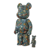 Bearbrick Vincent van Gogh "Floral Pattern" [Van Gogh Museum] 100%+400% schräg