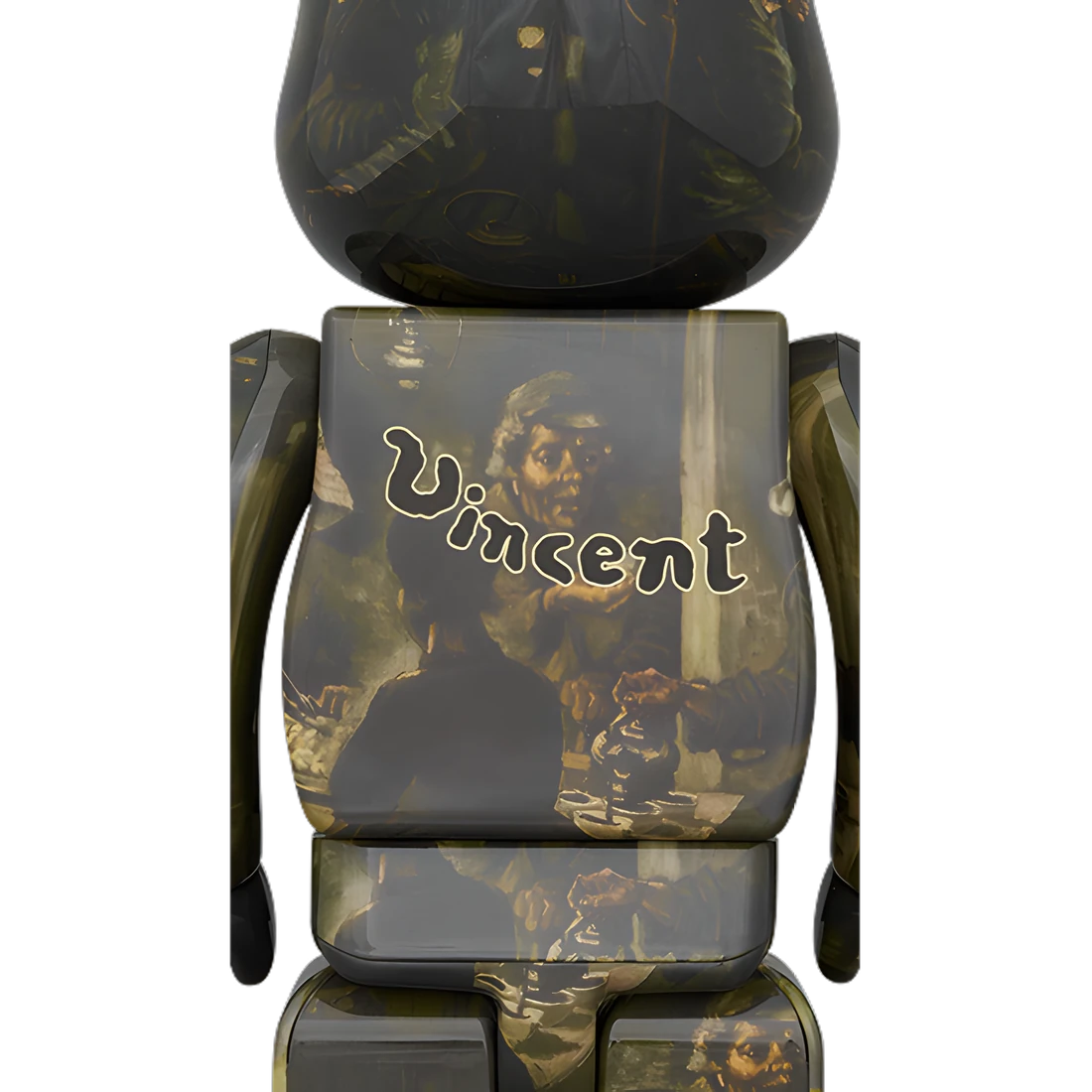 Bearbrick Vincent van Gogh "The Potato Eaters" [Van Gogh Museum] 100%+400% Herstellerbild 4