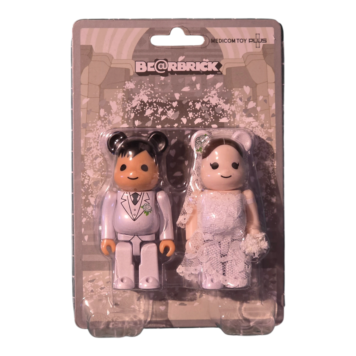 Bearbrick Wedding #2 2er-Set 100% Verpackungsvorderseite