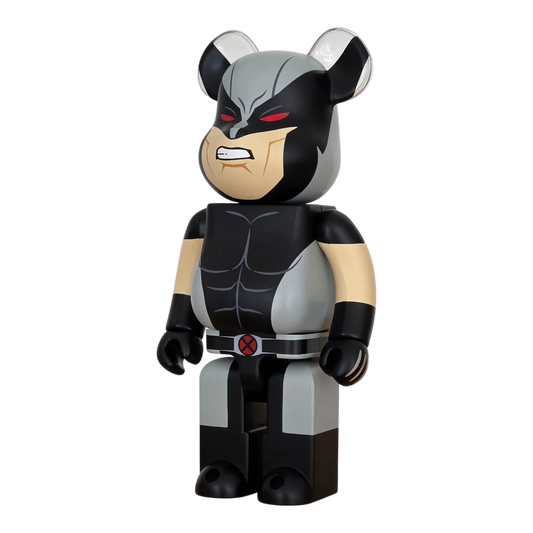 Bearbrick Wolverine [X-Force Version] 400% schräg