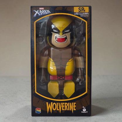 Bearbrick X-Men SP Wolverine Brown Version 400% Verpackung Vorderseite