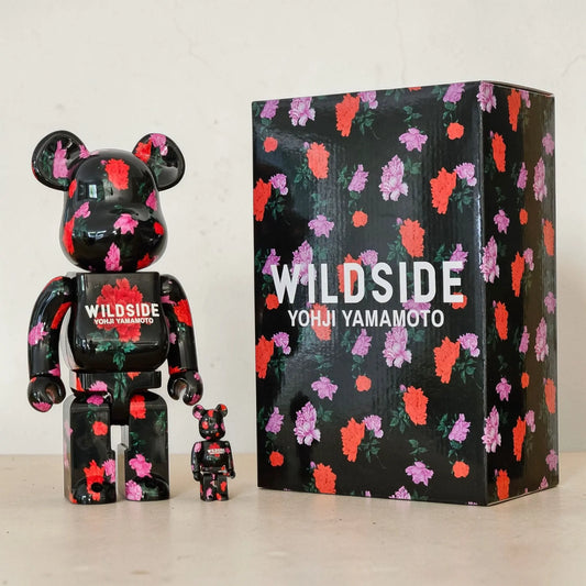 Bearbrick Yohji Yamamoto "Wildside" 100%+400% mit Verpackung