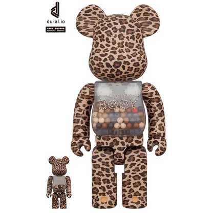 My First Bearbrick Baby Leopard Version 100%+400% Herstellerbild 1