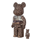 My First BE@RBRICK B@by Leopard Version (100%+400%)
