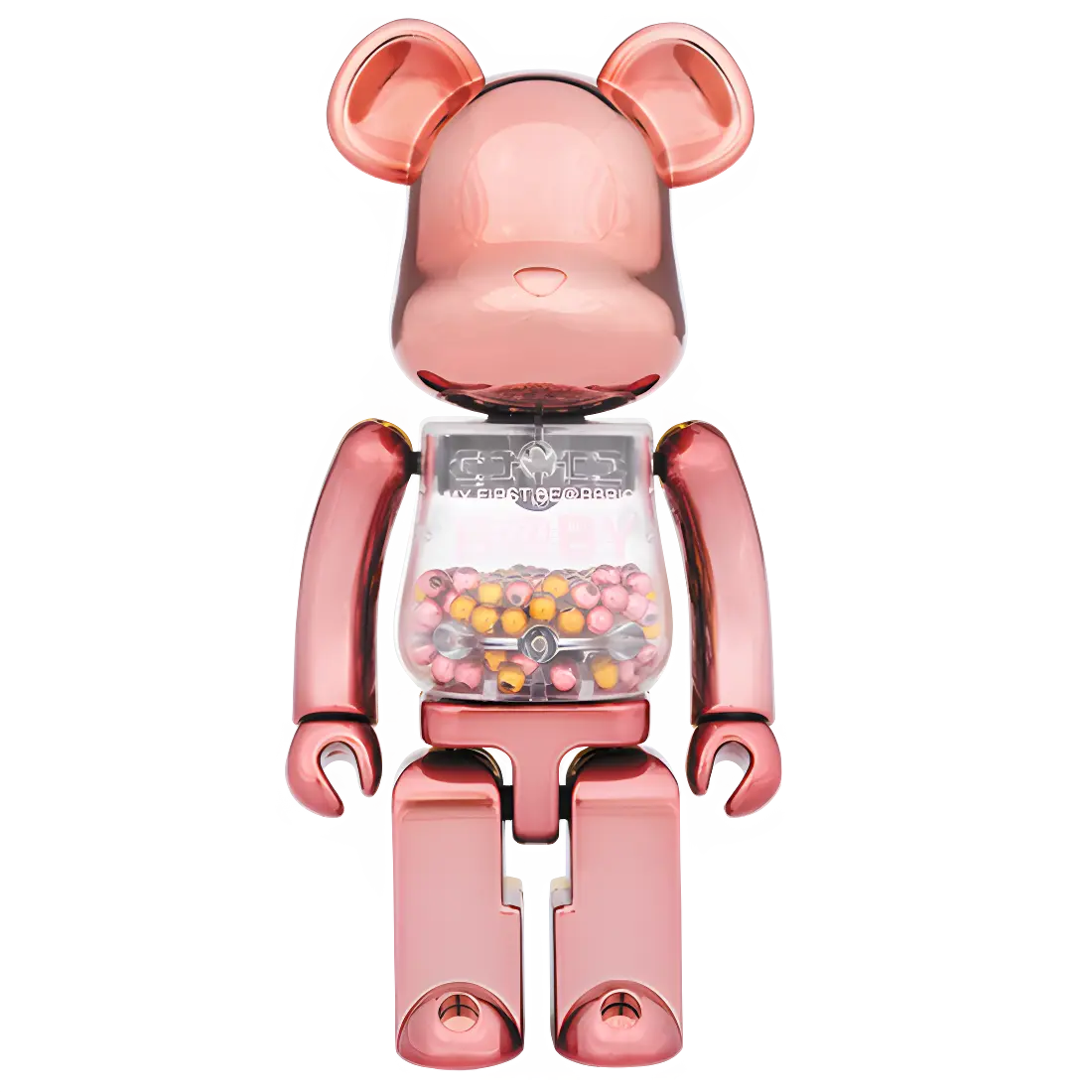 My First Bearbrick Baby Pink & Gold Version 200% Herstellerbild 1