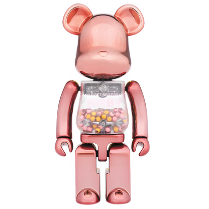 My First Bearbrick Baby Pink & Gold Version 200% Herstellerbild 1