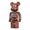 My First Bearbrick Baby Pink & Gold Version 200% schräg
